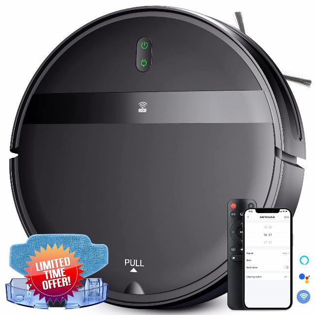 MANVINS Robot Vacuum and Mop Combo