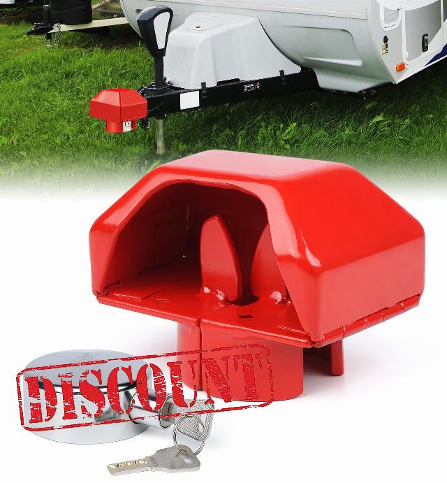 Aupar Trailer Hitch Lock Fits 2 5/16-Inch Couplers