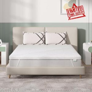 Novilla 4 Inch Mattress Topper Queen