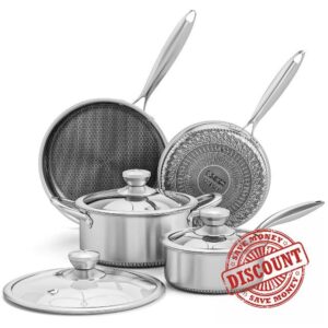 Wodillo Hybrid Nonstick Pots and Pans Set