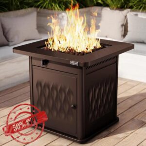 EAST OAK 28'' Propane Fire Pit Table
