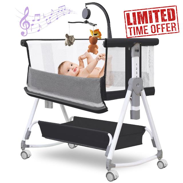 Hkleae Baby Bassinet
