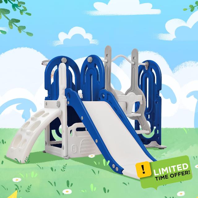 Toddler Climber and Slide Set 4 in 1