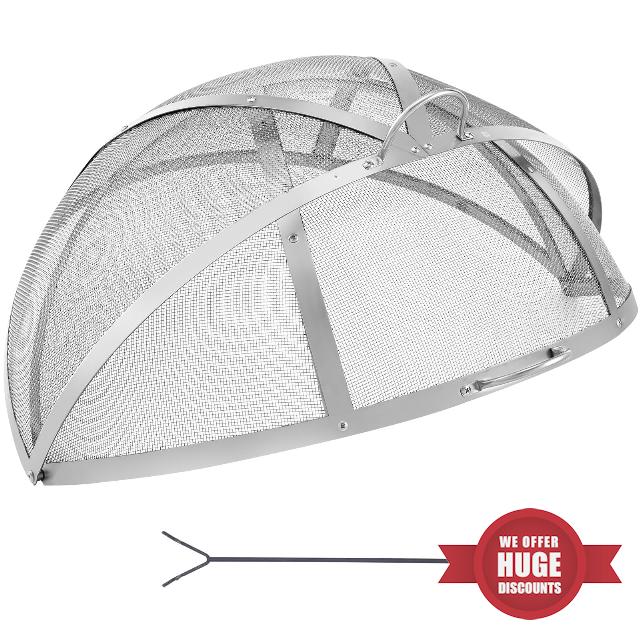 VEVOR Firepit Spark Screen Lid