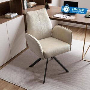 jiexi Modern Desk Chair no Wheel