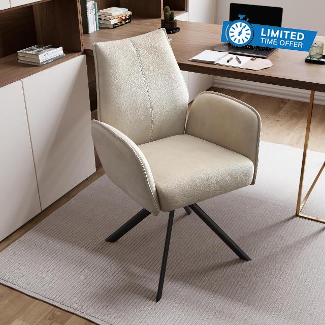 jiexi Modern Desk Chair no Wheel