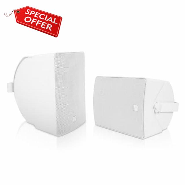 Sound Town Pair of 8" Weather-Resistant Surface-Mount Speaker
