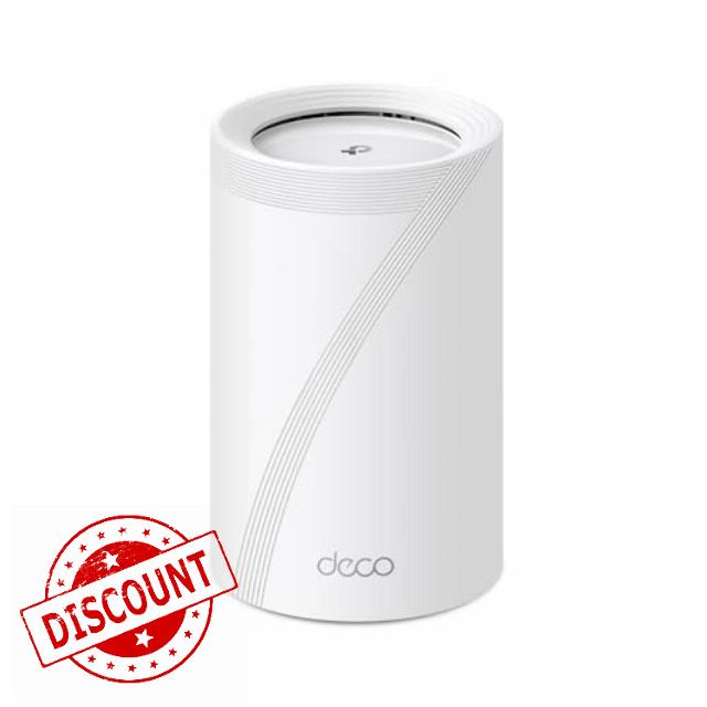 TP-Link Tri-Band WiFi 7 BE10000 Whole Home Mesh System (Deco BE63) | 6-Stream 10 Gbps | 4 × 2.5G Ports Wired Backhaul