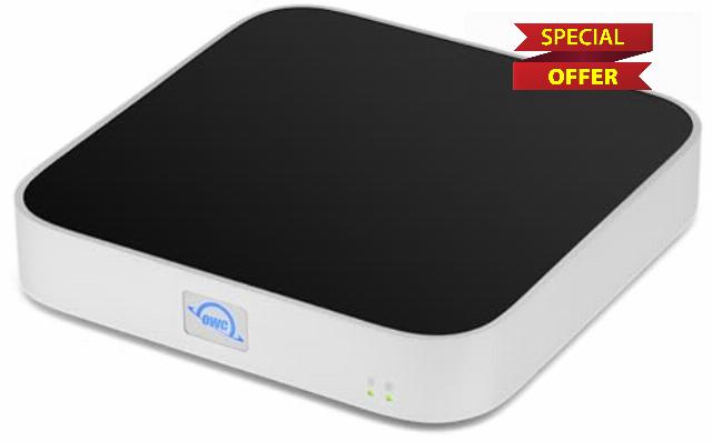 OWC 0TB miniStack STX Stackable Storage and Thunderbolt Hub Xpansion Solution Enclosure