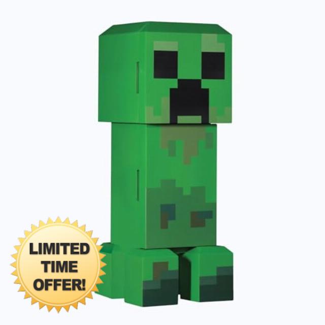 Minecraft Green Creeper Body 12 Can Mini Fridge