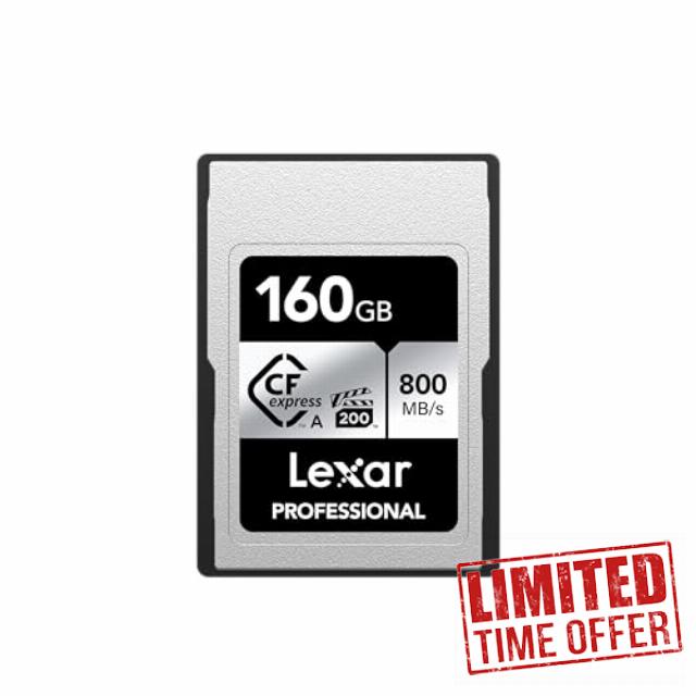 Lexar Professional 160GB CFexpress Type A Silver Series Memory Card