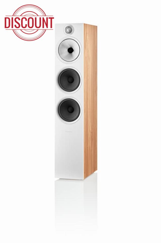 Bowers & Wilkins 603 S2 Anniversary Edition Floorstanding Speaker - Features Decoupled Double Dome Aluminum Tweeter
