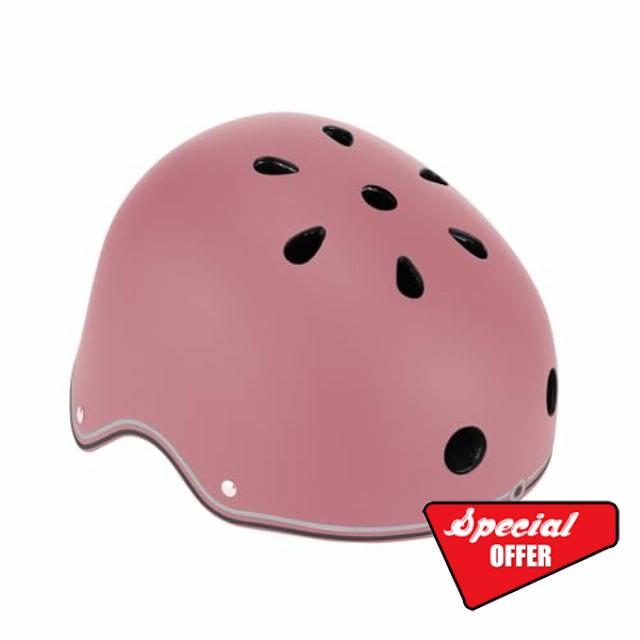 Globber Primo Junior Kids Adjustable Helmet - 48-53 cm - ABS Shell - 2 Year Warranty