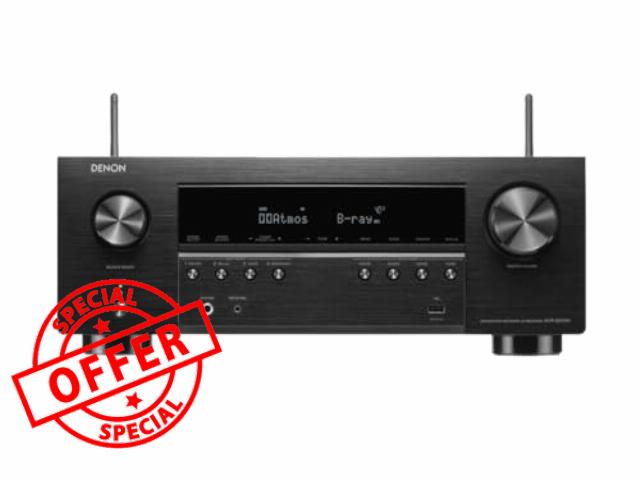 Denon AVRS970H 7.2 Channel AV Receiver with DTS Virtual:X and Dolby Atmos with an Additional 1 Year Coverage (2022)