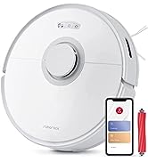 roborock S8 Robot Vacuum Cleaner with Dual Brush & 6000Pa Suction& 3D Structured Light Obstacle A...