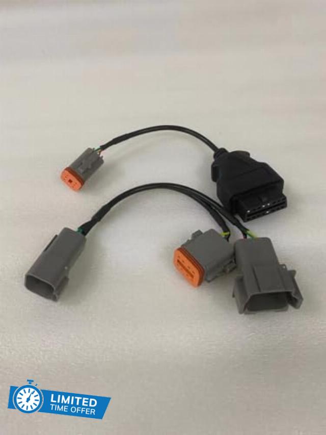 Vodia5 6pin and 8pin Cable for Volvo penda for Volvo Penta vodia Industrial Marine Engines Diagnostic Tool