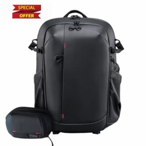 ULANZI BP09 Traker Camera Backpack 22L Versatile Camera Travel Bag Quick Access Well Organized Professional Photography Storage Shoulder Backpack for Sony/Nikon DSLR Cameras