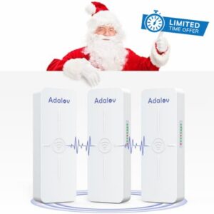 3 Pack Wireless Bridge with 2 1Gbs Ports