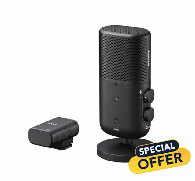 Sony Wireless Streaming Microphone ECM-S1
