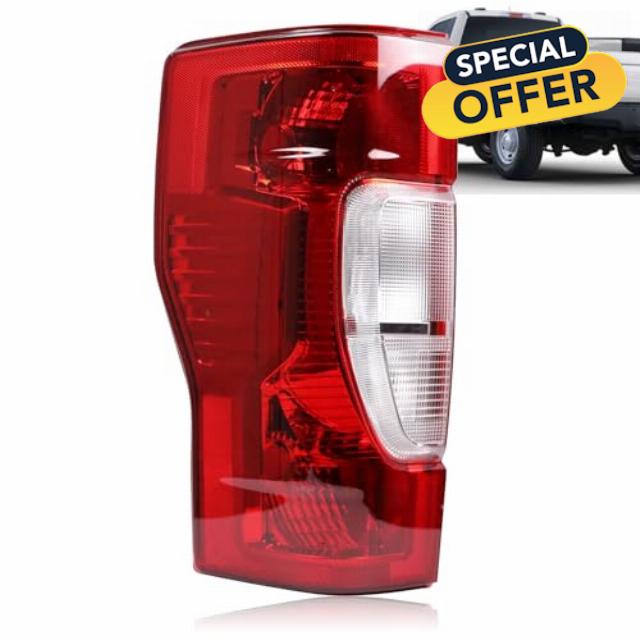 Lochnchn Tail Lights Rear Taillight Assembly Compatible with Ford F250 F350 Super Duty 2020 2021 2022 Tail Lamp Non-LED Non-Blind Spot Left Driver Side