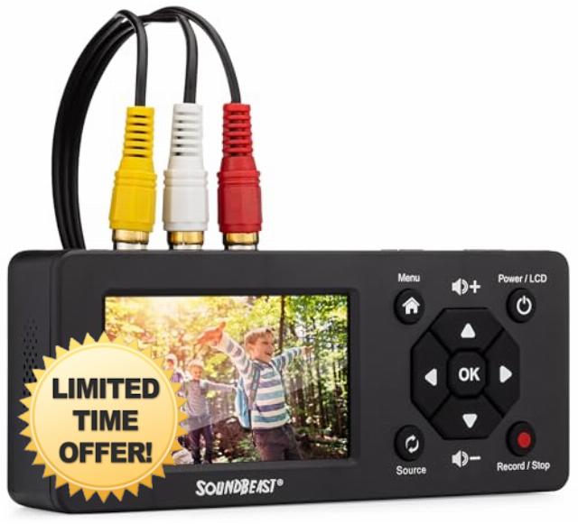 SoundBeast Video Capture Box 2.0 - Record Video & Audio from VCR