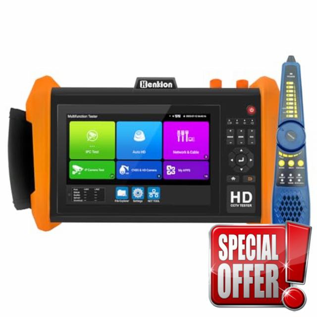 Henkion 8K 32MP 4K 12MP IP Camera Tester