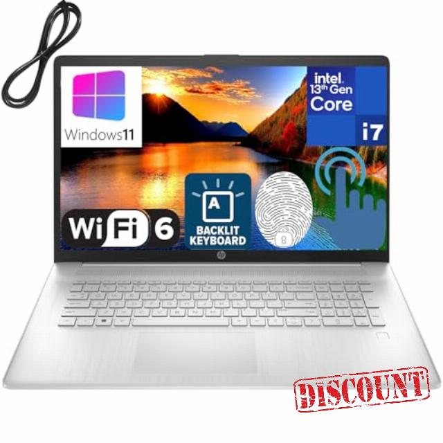 HP 2023 17 17.3" Touchscreen HD+ Laptop Computer