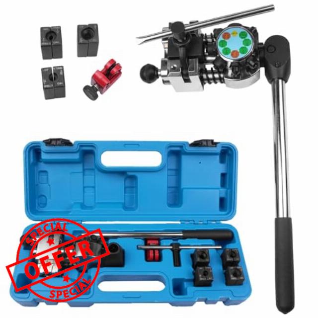 GIMYUAN 45 Degree Professional Brake Line Flaring Tool Kit for Single