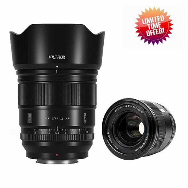 VILTROX PRO 27mm F1.2 XF APS-C Auto Focus Lens for Fujifilm x Mount