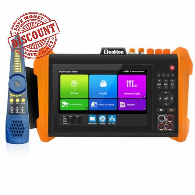 Henkion CCTV Tester 8K 32MP 4K 12MP IP Camera Tester