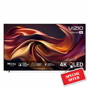 65-inch VIZIO 4K QLED Smart TV with Dolby Vision