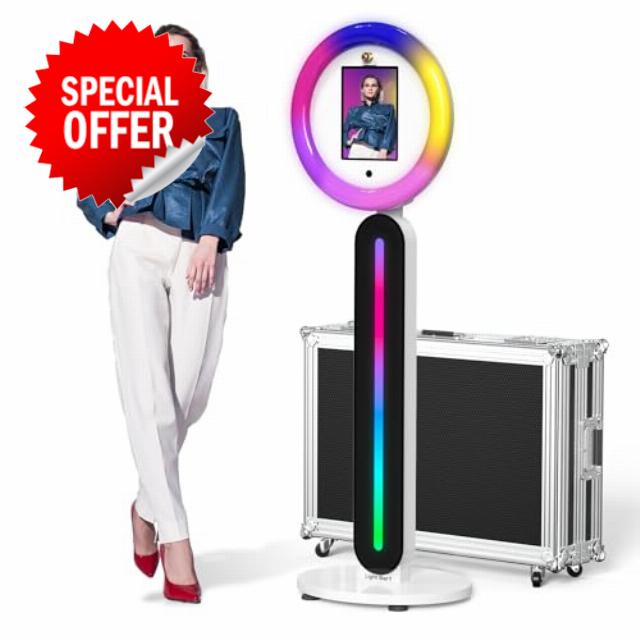KLNTUW iPad Photo Booth Stand for ipad 10.2" 10.9" 11" 12.9"