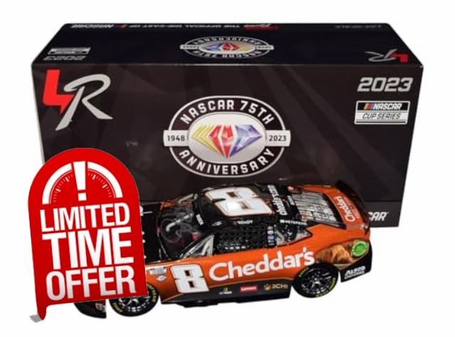 AUTOGRAPHED 2023 Kyle Busch #8 Cheddar's Scratch Kitchen Camaro (Richard Childress Racing) RCR Team Signed Lionel 1/24 Scale NASCAR Diecast Car with COA (1 of only 1
