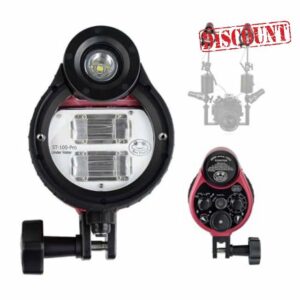 Seafrogs ST100 Pro Underwater Strobe Waterproof Camera Flash Light for Seafrogs Underwater Housing