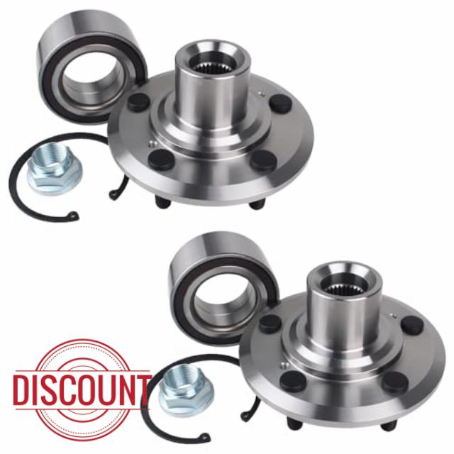 Autoround Pair BR930583K Front Wheel Bearing and Hub Assembly Compatible with Acura RDX 2007-2010