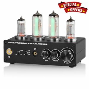 HiFi Magic 6E2 Vacuum Tube Stereo Preamp MM/MC Phono Stage for Turntable Amp