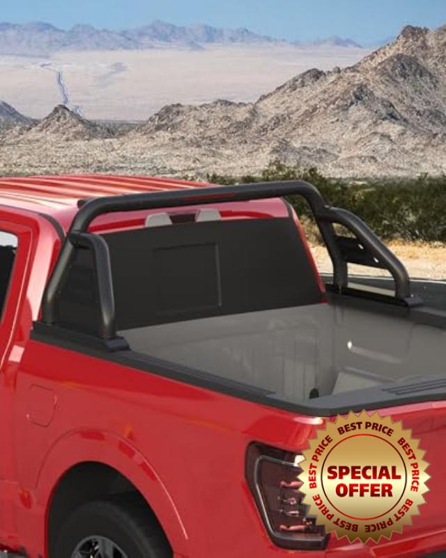 StarONE Adjustable Sport Bar Chase Rack Roll Bar for Full Size Pickup Trucks