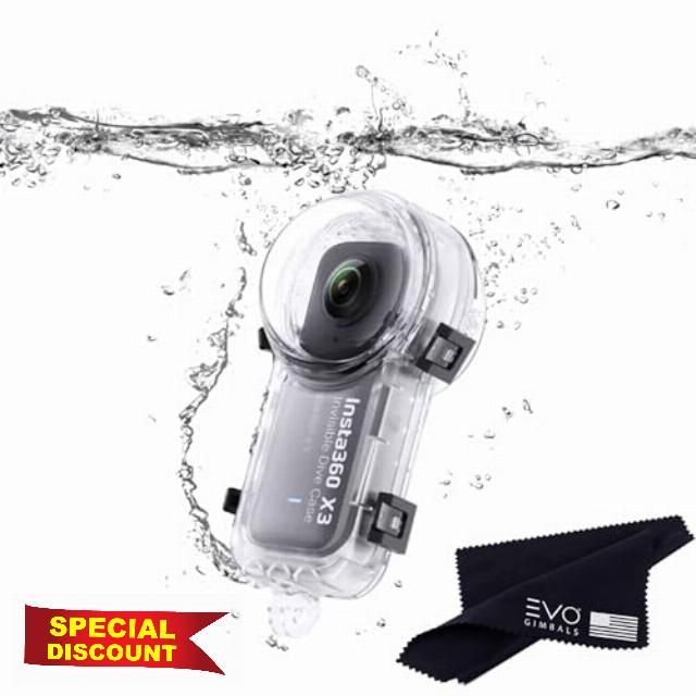 Insta360 X3 Invisible Dive Case(New) - Waterproof Up to 50m (164ft)