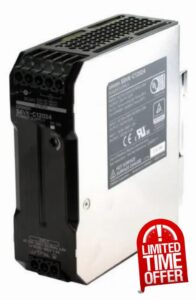 Power Supply S8VK-C12024 120W • Universal Input for Worldwide Applications: 100 to 240 VAC (85 to 264 VAC) • DC Input can be Available: 90 to 350 VDC • Operation Temperature Range: –25 to 60 °C