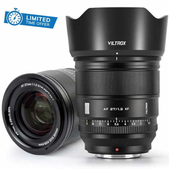 VILTROX 27mm F1.2 Pro Level APS-C Auto Focus Camera Lens