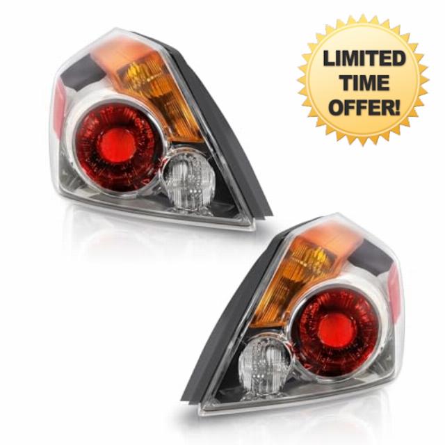 Jenuo Tail Light Assembly Fit For 2007-2012 Nissan Altima 4-Door Sedan 2007 2008 2009 2010 2011 2012 Nissan Altima Driver And Passenger Side