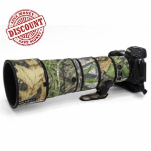 ROLANPRO Waterproof Lens Camouflage Coat for Nikon Z 600mm F6.3 VR S Rain Cover Lens Protective Sleeve Guns Case Clothing (#17 Jungle Waterproof)