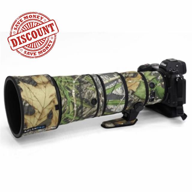 ROLANPRO Waterproof Lens Camouflage Coat for Nikon Z 600mm F6.3 VR S Rain Cover Lens Protective Sleeve Guns Case Clothing (#17 Jungle Waterproof)
