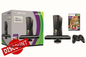 Microsoft Xbox 360 S 250GB System Kinect Bundle (Renewed)