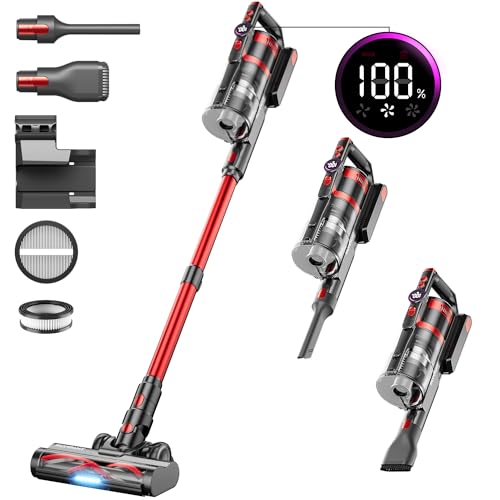 40Kpa/500W Stick Vacuum with Smart Display