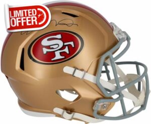 Joe Montana San Francisco 49ers Autographed Riddell Faithful to the Bay Speed Replica Helmet - Autographed NFL Helmets