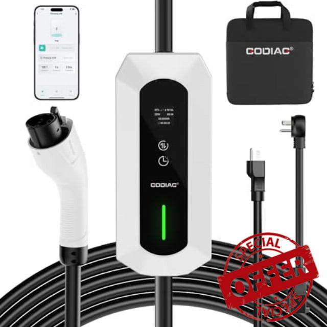 Portable EV Charger Level 1+2