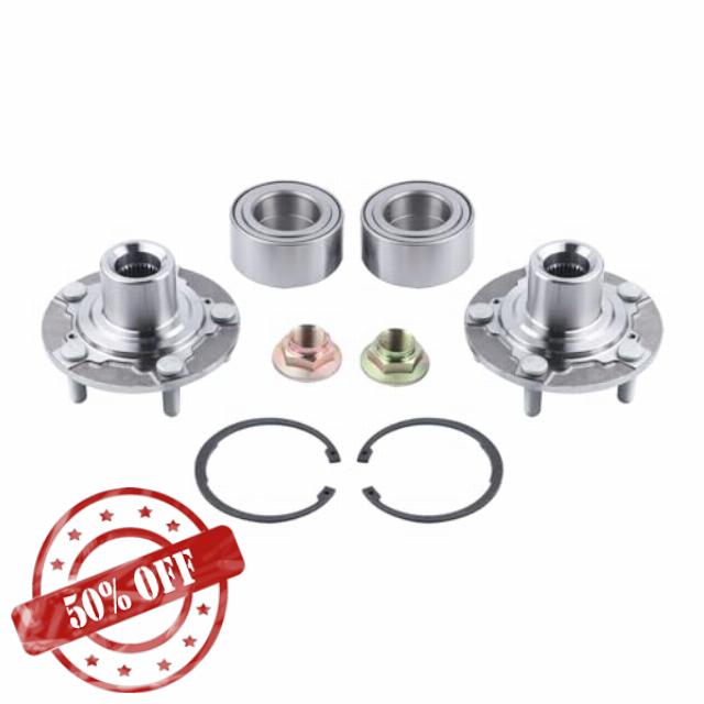 MISIOEK 2Pcs Front Wheel Hub Bearing Kits Fit for 2013-2017 Honda Accord 2015-2019 Acura TLX