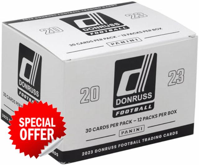 2023 Panini Donruss NFL Football VALUE box (12 pks/bx) ***Boxes NOT factory wrapped by manufacturer***