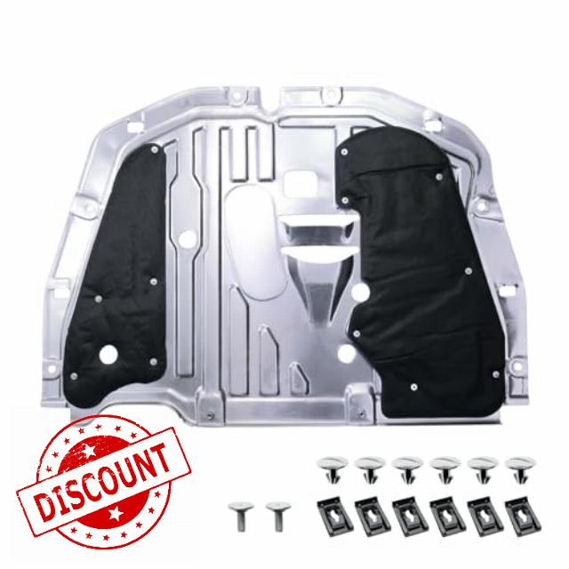 KMBNTU 74110-TBA-A00 Engine Splash Guard Under Car Shield Cover Board Compatible with Honda Civic 2016-2021 Replace 90674-TY2-A01